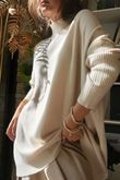 Charli Honeycomb Oversized Turtle Knit Stone